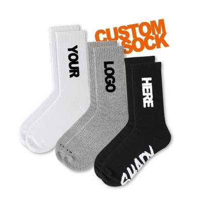 China RAYLON OEM sport meias crew men dress socken custom design your own socks custom logo custom socks socks for sale