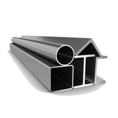 China Aluminum Extruded Pipe Profile Constructure Tubes for sale