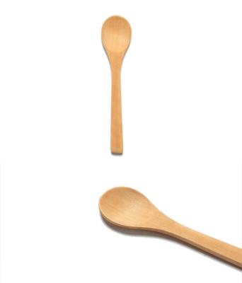 China Stocked Kitchen Seasoning Spoon Tableware Wooden Spoon for sale