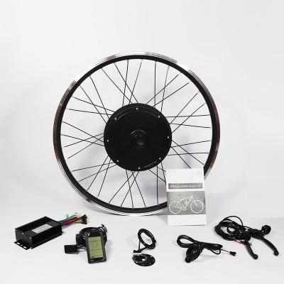 China Single Wheel 30H Magnet 1000w Electric Bicycle Motor Kit Waterproof High Feedback Braking Function for sale