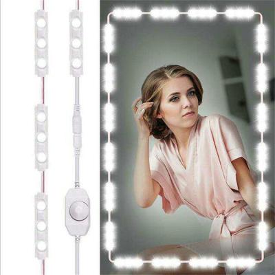 China Makeup Mirror Amazon LED Module Makeup Mirror Headlight Step Light Mirror Headlight Dimmer for sale