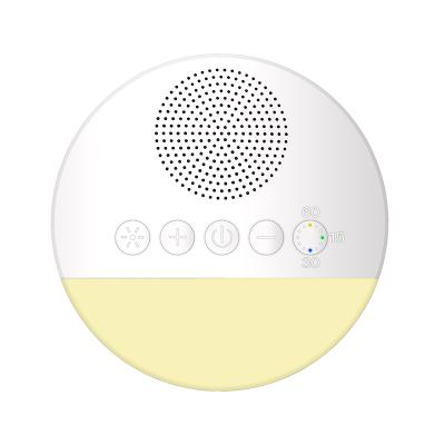 China New White Noise Sleep Machine LED Breathing Light To Help Sleep With Music Sleep Light Insomnia Old Man Baby 90*90*31mm for sale