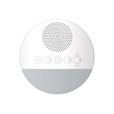 China white noise night light sounds rechargeable white noise sleep sound machine 90*90*31mm for sale