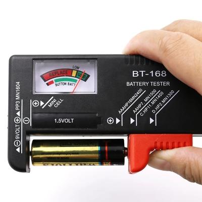 China AA/AAA/C/D/9V/1.5V Battery Capacity Tester Measuring Instrument Battery Tester Test Instrument BT-168 BT168 for sale