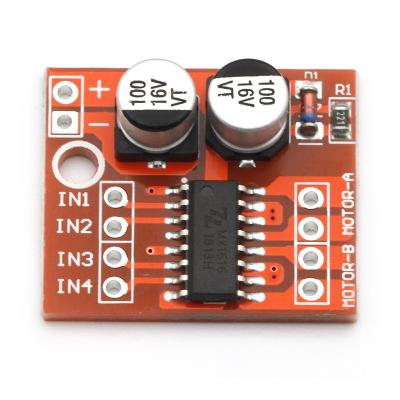 China Reversing PWM DC Motor Drive Module To Ship Dual H Bridge Stepper Motor Win Motor Driver L298N L298N Mini for sale