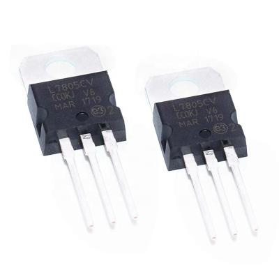 China Tandard L7805CV/L7812/LM7824/L7905/KA7912/7806/7808 Transistor Three Terminal Voltage Regulator for sale