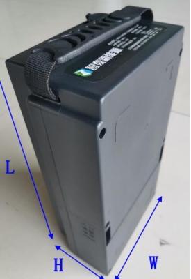 China 48V20Ah Quadratic Lithium-Ion Battery Pack voor E-Bike Te koop