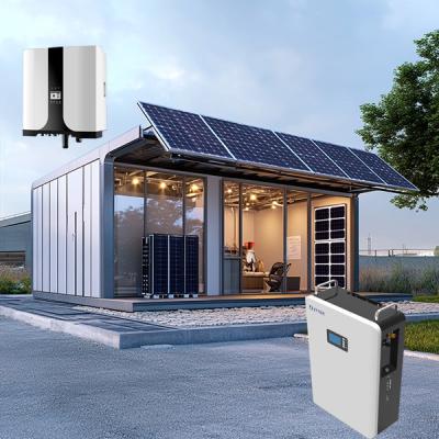 China On-Grid Microgrid With LFP Energy Storage 10kw 16kwh for sale