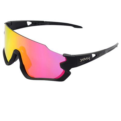 China Fashion Sunglasses Kapvo UV400 Sun Outdoor tr90 Lenses Sports Cycling Sunglasses Polarized Sport for sale