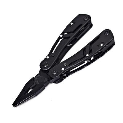 China MULTI FUNCTIONAL Multi Tool 14 in 1 Folding Pliers with Steel Rubber Handle Multi Purpose Stainless Steel Pliers for sale