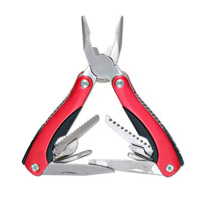 China MULTI FUNCTIONAL Pocket Multitool Pliers13-in-1 Kit Multipurpose Stainless Steel Folding Pliers Loaded Multifunctional Tool for sale