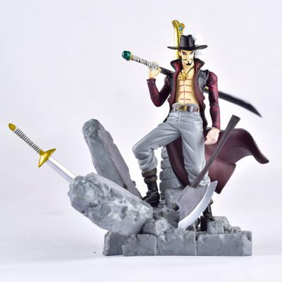 China Master of Zoro Custom Toy Shichibukai Anime Dracule Mihawk One Piece Figure Cartoon Toy Axe-Toy Master for sale