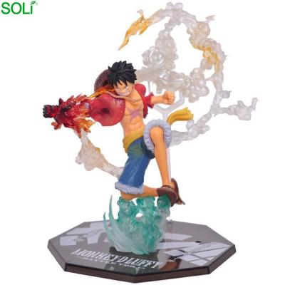 China Hot monkey d fighting luffy action number one piece one piece cartoon toy 20cm animation toys figure for sale