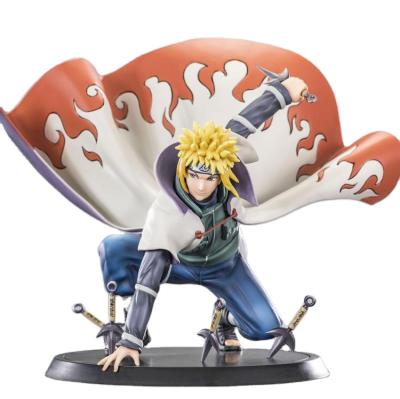 China Cartoon Toy Namikaze Minato Anime Figure 2 Daggers Action Number Cartoon Toy Model Collection Gift Customized for sale