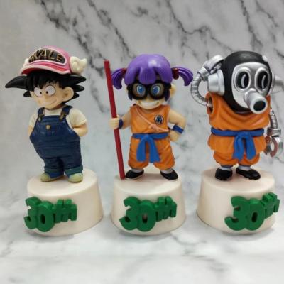 China Cartoon Toy Goku Alrale Toriyama Akira 3 30th 30th Pcs Anime Figure Action Number Birthday Cartoon Toy Model Collection Gift Customized for sale