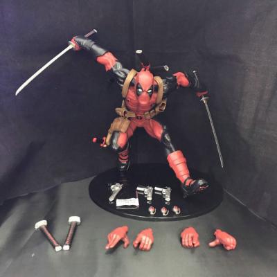 China Cartoon Toy Figure Model Collection Gift Customized X-Men Running Dead Pool Replaceable Parts for sale