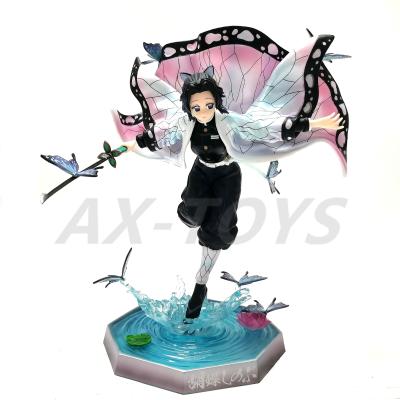 China MODEL TOY Kochou Shinobu Anime Figure Demon Slayer Action Figure Cartoon Model Toy Collection Gift Customized for sale