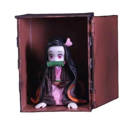 China Mini TOY Kamado Nezuko Anime Figure Demon Slayer Action Figure Cartoon Model Toy Collection Gift Customized for sale