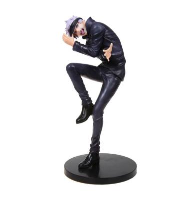 China Cartoon Model Toy High Quality PVC Collection Gift Customized leaned Gojo Satoru Jujutsu Kaisen anime action number for sale