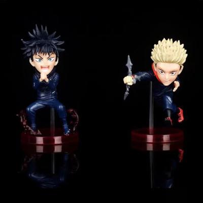 China Anime Action Figure Collection Gift Customized 2pcs CuteStyle Itadori Yuji Fushiguro Megumi Jujutsu Kaisen Cartoon PVC Model Toy HighQuality for sale