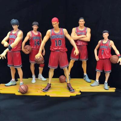 China MODEL SLAM TOY NO.7 anime figure Ryota Miyagi NO.10 Sakuragi Hanamichi DIP Model Action Number Cartoon Toy Collection for sale