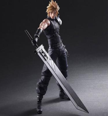 China Model Toy High Quality Wholesale Cartoon PVC Gift Customized Collection Cloud Strife Final Fantasy VII Action Anime Figure for sale