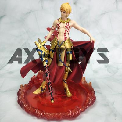 China Customized FATE By Gift Glittering Cartoon Toy Figure Collection Model FGO Gilgamesh for sale