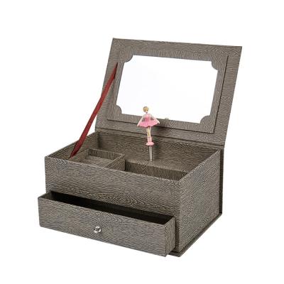 China High Quality Custom Paper Music Box Eco-friendly Wedding Music Box Ballerina for sale