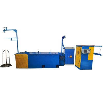 China Building material stores water tank wire drawing machine with 4 lathe wheels for drawing fine wire for sale