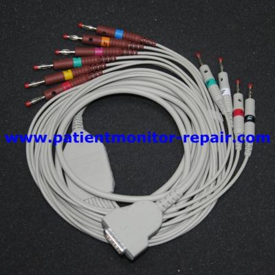 China GE Medical Equipment Accessories MAC1200 MAC800 Volue ECG Cable Leadwires 14 Pin for sale