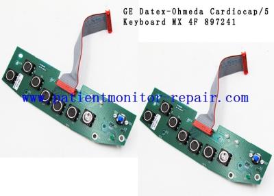 Cina Pannello per il datex di GE - MX 4F 897241 di Keypress dell'attrezzatura medica del bordo del bottone del piatto della tastiera del monitor di Ohmeda Cardiocap 5 in vendita