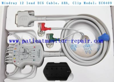 China EC6409 12 Klipp PN 040-001643-00 ECG der Führungs-ECG des Kabel-AHA Stamm-Kabel-und Führungs-Satz zu verkaufen