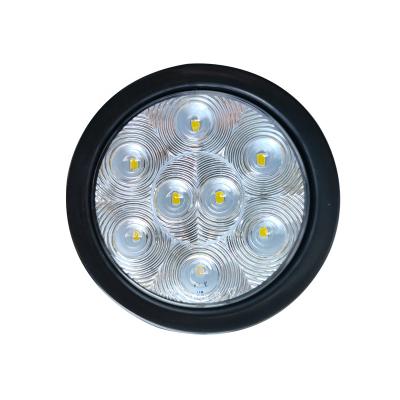 China Truck/Truck 4 Inch LED Truck Tail Light Round Trailer Lorry Bus Campers Reverse Emergency Tractor Lorry Bus Campers for sale