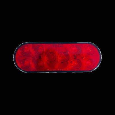 China Oval Truck 6inch LED Stop Tail Turn Light For Truck And Trailer Wholesale LED Trailer Tail Lights for sale