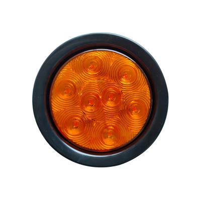 China High Quality Truck 4 Inch Round LED Turn Park Truck Light Trailer Tail Lights for sale