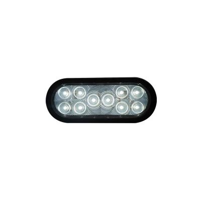 China 6 Inch Oval Truck 4 In 1 LED Stop/Tail/Turn/Reverse Lamp For American Truck And USA Trailer for sale