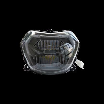 China Custom Head Light Haed Lamp E-Brand Motorcycle LED 12V LED Head Lamps For Cafe Racer Bobber Chopper Sportster for sale