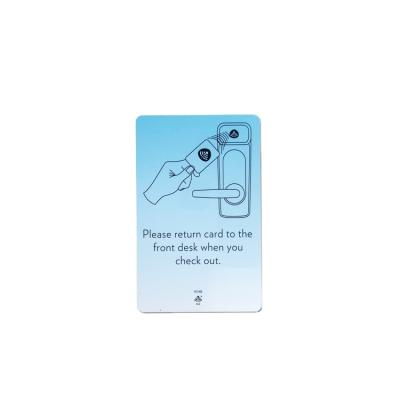 China Waterproof / Waterproof Contactless Leixun 13.56Mhz ISO 14443A RFID Smart Card Hotel Smart Card for sale