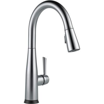 China Modern Fancy Kitchen Faucet Hose Pull Out 304 Stainless Steel Commercial Faucet Filter For Kitchen Restaurant for sale