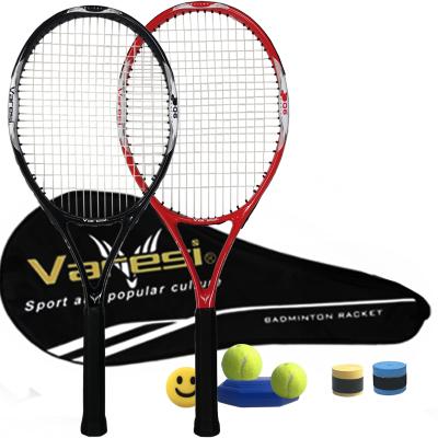 China Professional Training Cheap Training Carbon Graphite Practice Tennis Racket Custom Tennis Rackets for sale