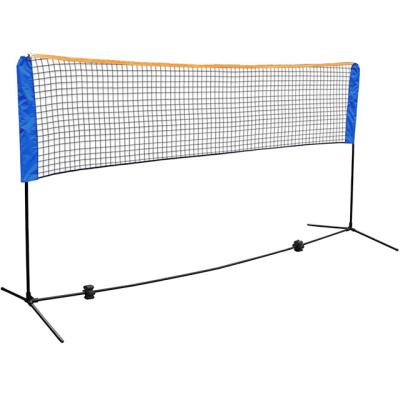 China High Quality Outdoor Badminton Training Equipment Volleyball Training Professional Portable Badminton Net Set for sale