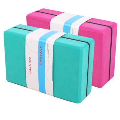 China Wholesale Non-Smell Environmental Friendly Non-Smell Bricks Yoga Exercise Fitness Yoga Blocks Complete Fitness for sale