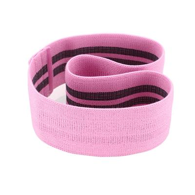 China Bodybuilding Goods Custom Booty Loop Fabric Elastic Resistance Bands Set for sale