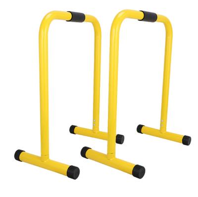 China Strength Training Heavy Duty Body Weight Exercise Improved Station Parallel Racks Portable Fitness Pull Up Home Dip Bar for sale