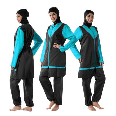 China Breathable Muslim Swimsuit Women for sale