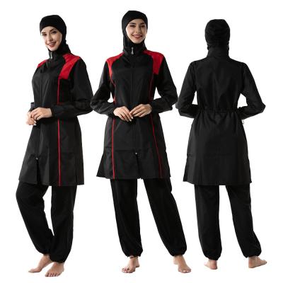 China Modest Swimsuits Muslim Women Breathable for sale