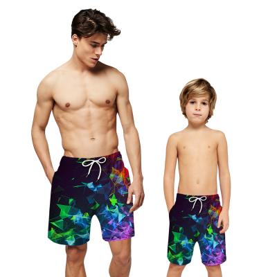 China Wholesale Anti-UV Maillot High Waist Bandage Punch Star Panel Shorts Men's Swim Trunks for sale