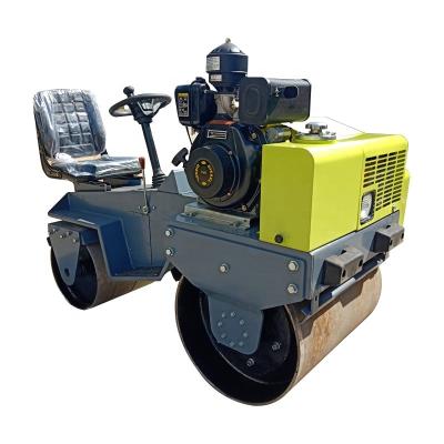 China Machinery Repair Shops E.P 2022 Wholesale Hydraulic Steering Ride On Three Wheel Construction Subject Homemade Electric Start road roller compactor for sale