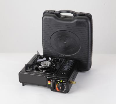 China Metal Two Function Portable Gas Stove , 2 In 1 Portable Gas Cooker , Two In One Camping Stove for sale