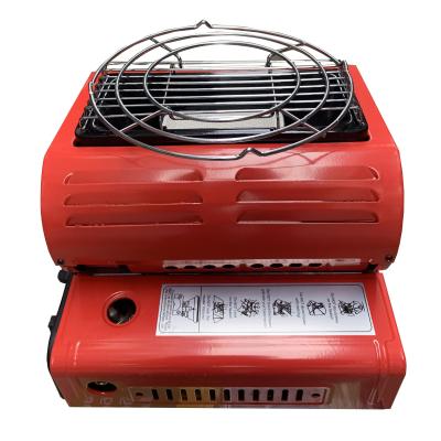 China Stored Portable Gas Patio Heater , Mini Outdoor Camping Heater With Butane Gas And LPG for sale